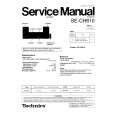TECHNICS SECH610 Instrukcja Serwisowa