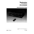 TECHNICS RS-BX828 Instrukcja Obsługi