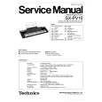 TECHNICS SXPV10 Instrukcja Serwisowa