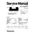 TECHNICS SE-CH505A Instrukcja Serwisowa