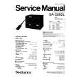 TECHNICS SAX800L Instrukcja Serwisowa