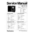 TECHNICS SB-X110 Instrukcja Serwisowa