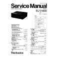 TECHNICS SUVX800 Instrukcja Serwisowa