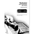 TECHNICS RSTR252 Instrukcja Obsługi