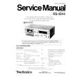 TECHNICS RSM44 Instrukcja Serwisowa