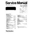 TECHNICS SUVZ320 Instrukcja Serwisowa