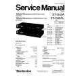 TECHNICS STG45/A Instrukcja Serwisowa
