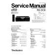TECHNICS RSDC8 Instrukcja Serwisowa