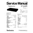 TECHNICS STG460L Instrukcja Serwisowa