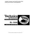 TECHNICS SL-1300 Instrukcja Obsługi