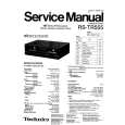 TECHNICS RSTR555 Instrukcja Serwisowa