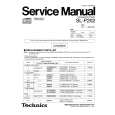 TECHNICS SL-P202 Instrukcja Serwisowa