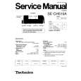 TECHNICS SECH515A Instrukcja Serwisowa