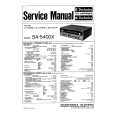 TECHNICS SA5400X Instrukcja Serwisowa