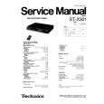 TECHNICS STX301 Instrukcja Serwisowa
