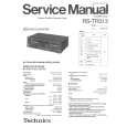 TECHNICS RSTR313 Instrukcja Serwisowa