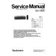 TECHNICS SUV620 Instrukcja Serwisowa