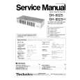 TECHNICS SH8025/K Instrukcja Serwisowa