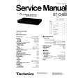 TECHNICS STG460 Instrukcja Serwisowa